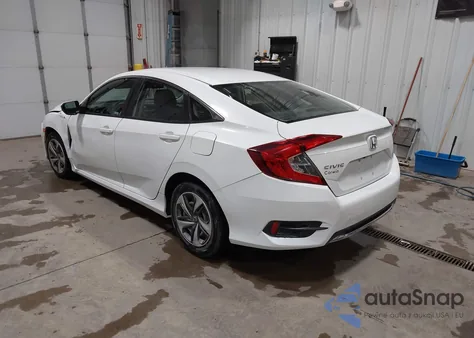 2019 Honda Civic Lx из США, поврежденный, VIN 19XFC2F67KE024119